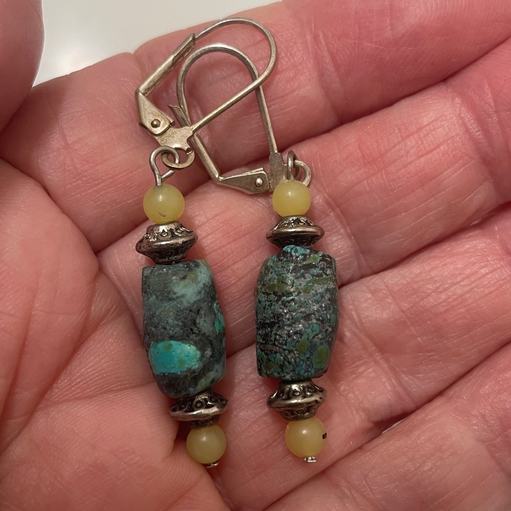 Sterling Silver and Turquoise Earrings